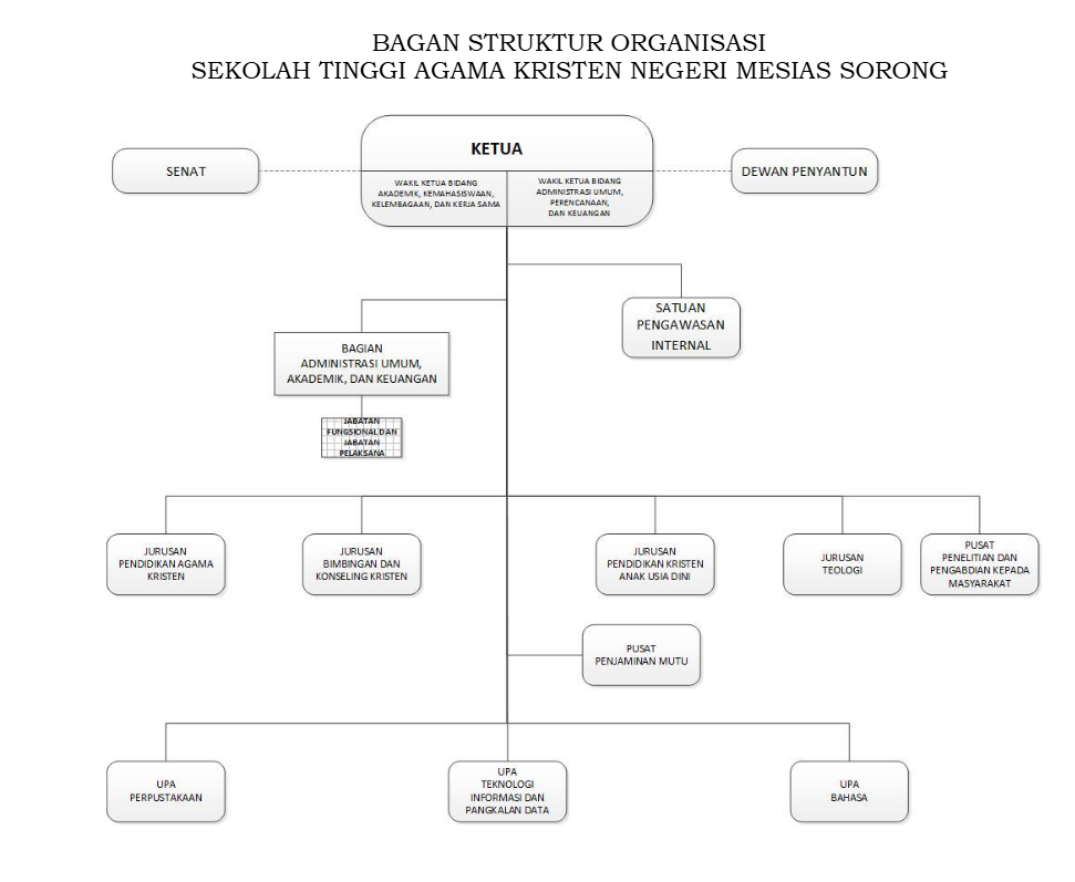 struktur organisasi